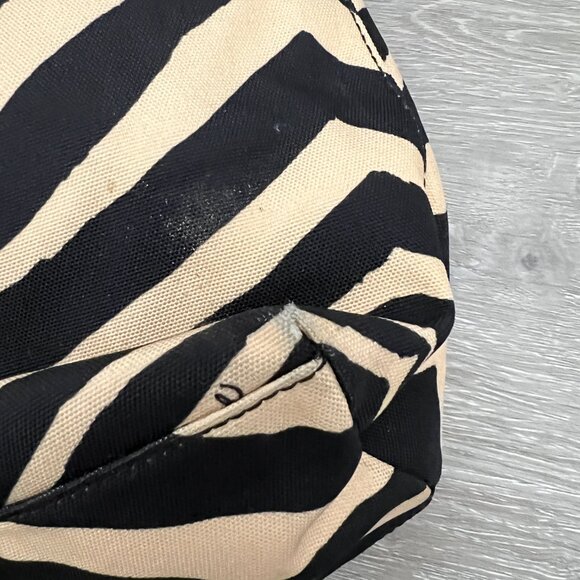 COACH ZEBRA NYLON TOTE/ SHOULDER BAG - Picture 5 of 7